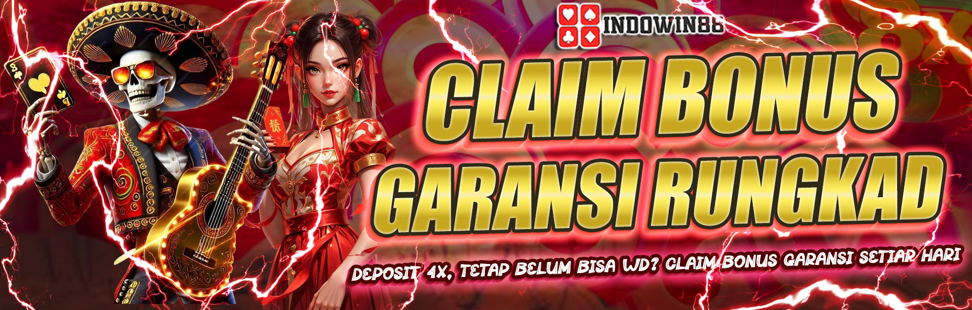 CLAIM BONUS GARANSI RUNGKAD | INDOWIN88